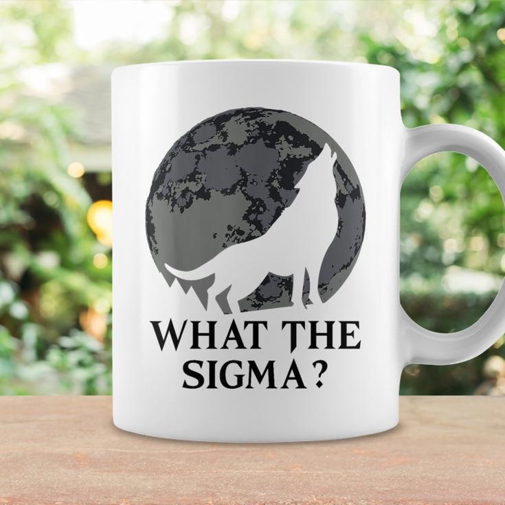 Cool Meme Moon Alpha Wolf What The Sigma Coffee Mug Gifts ideas
