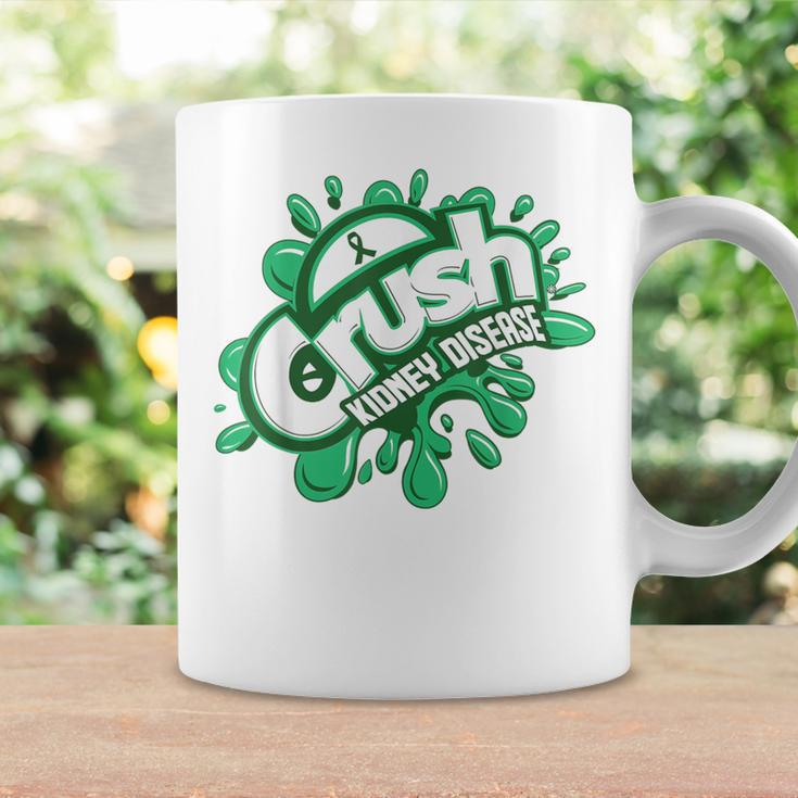 Crush Kidney Disease Grafiti Kidney Disease Awareness Coffee Mug Gifts ideas