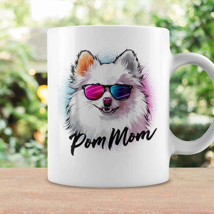 Cute & Pomeranian Pom Dog Mom Breed Portrait For Women Coffee Mug Gifts ideas