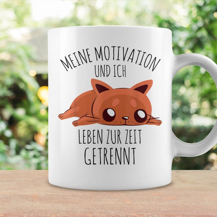 Cute Meine Motivation Und Ich Leben Zur Zeit Getrennt German Tassen Geschenkideen