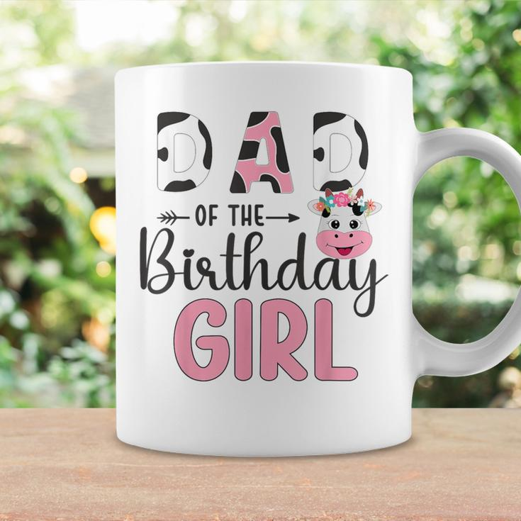 Dad Of The Birthday Girl Farm Cow 1 St Birthday Girl Coffee Mug Gifts ideas