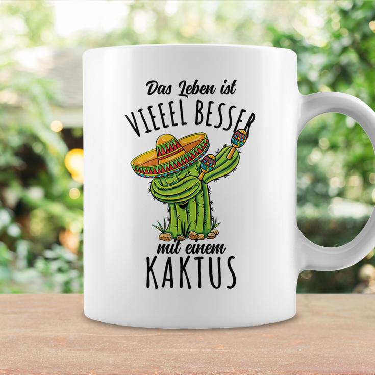 Das Leben Ist Besser Mit Einem Kaktus Tassen Geschenkideen