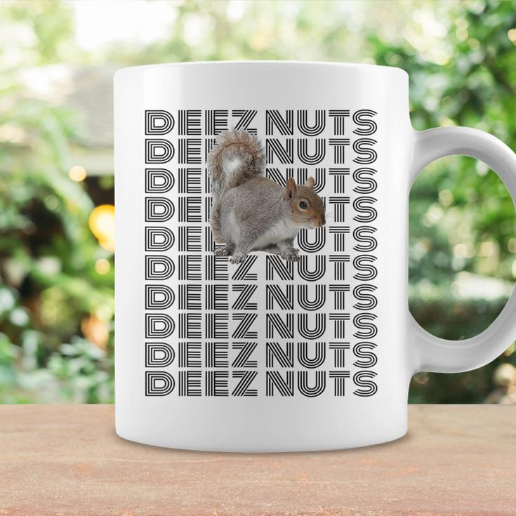 Deez Nuts Squirrel Quote Sayings Jokes Slang Cool Coffee Mug Gifts ideas