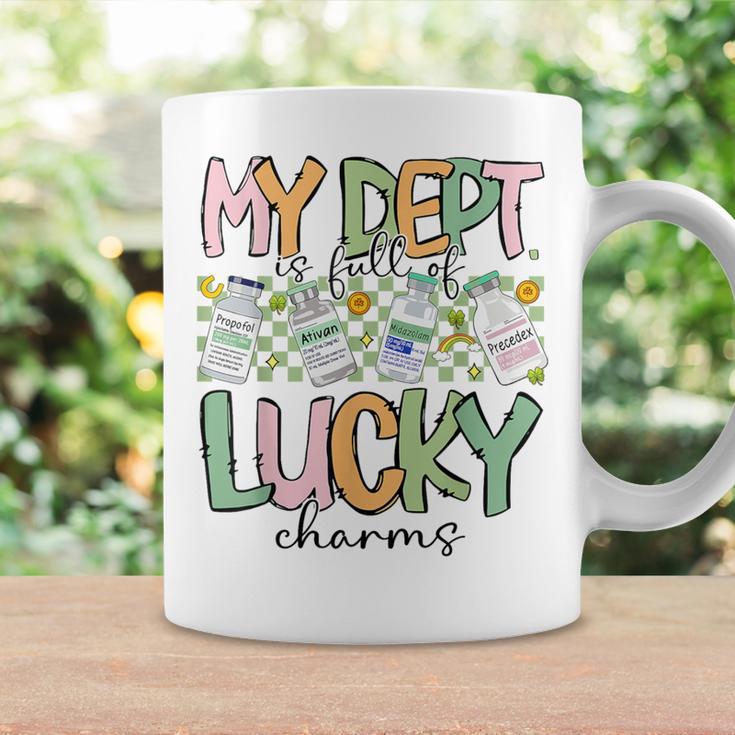 My Dept Is Full Of Lucky Charm Pharmacist St Patrick's Day Coffee Mug Gifts ideas