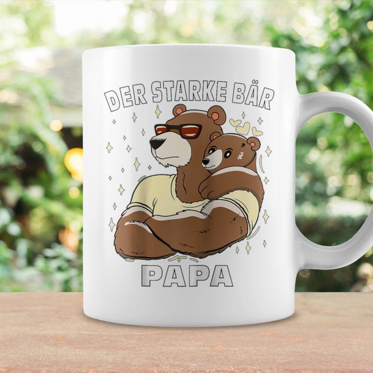 Der Starke Bär Papaatertag Männertag Bärater Papa Raglan Tassen Geschenkideen