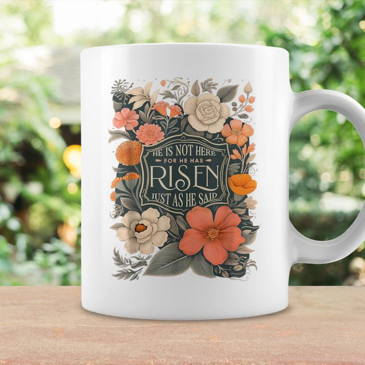 Easter Christian He Is Not Here He Has Risen Just As He Said Coffee Mug Gifts ideas