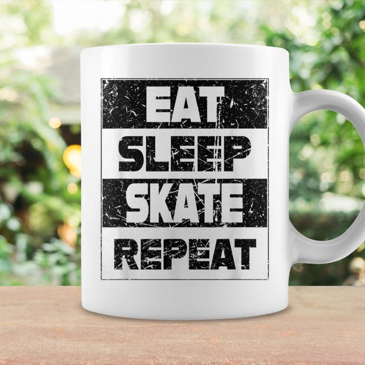 Eat Sleep Skate Repeat Tassen Geschenkideen