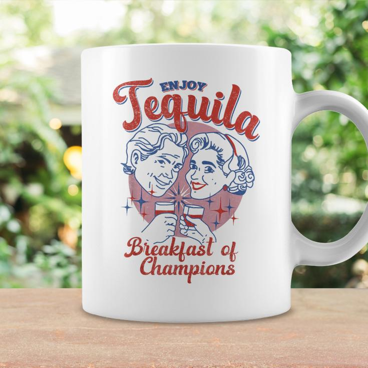 Enjoys Tequila The Breakfasts Of Championss Vintage Coffee Mug Gifts ideas