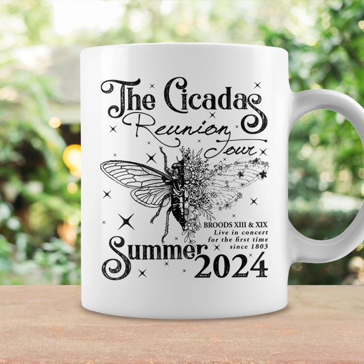 Entomology Cicada Lover Cicada Reunion Us Tour 2024 Coffee Mug Gifts ideas