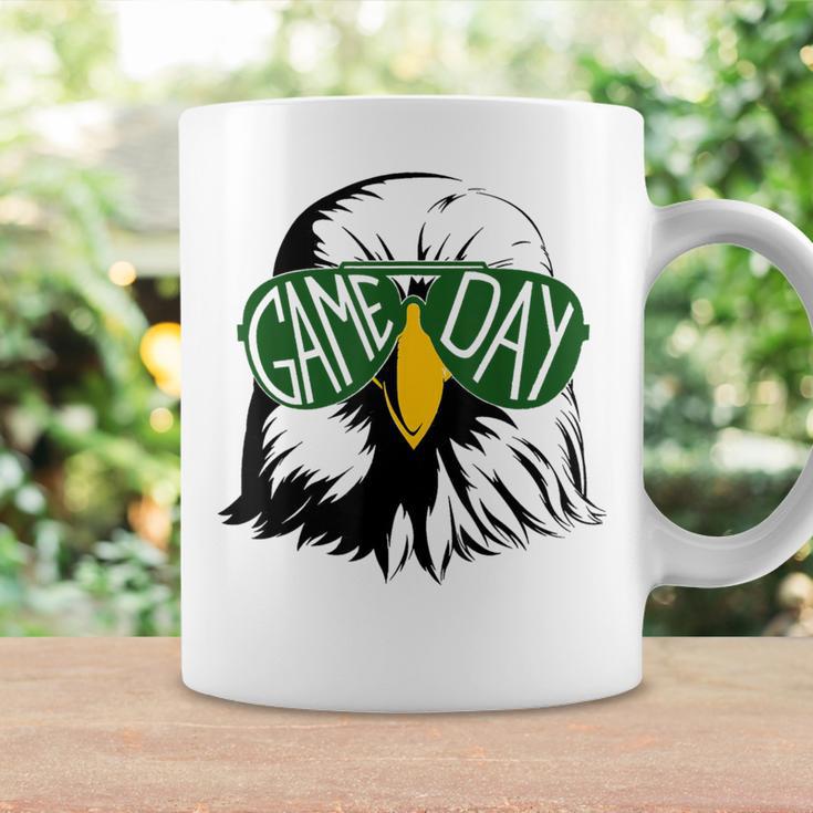 Face Eagles School Mascot Sports Team Football Coffee Mug Gifts ideas