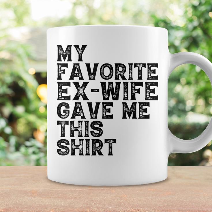 My Favorite Ex Wife Gave Me This Ex Husband Christmas Coffee Mug Gifts ideas