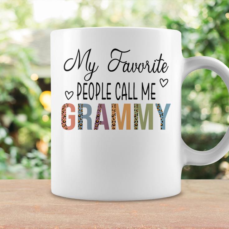 My Favorite People Call Me Grammy Leopard Mother's Day Coffee Mug Gifts ideas