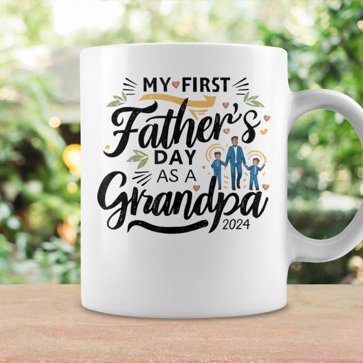 My First Father's Day As A Grandpa 2024 First Grandpa Day Coffee Mug Gifts ideas
