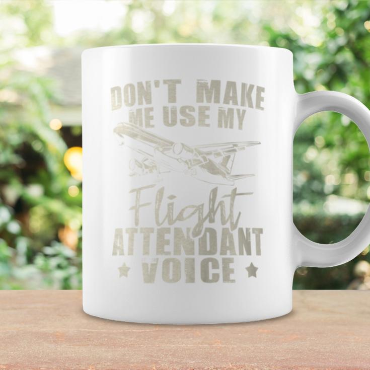My Flight Attendant Voice Aviation Stewardess Plane Pilot Coffee Mug Gifts ideas