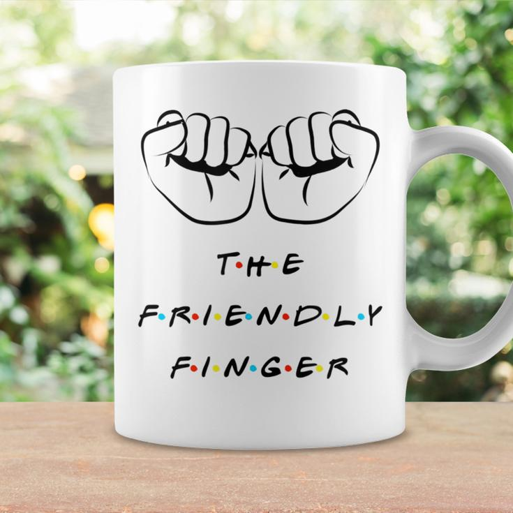 The Friendly Finger Fists Ross Gesture Quote Coffee Mug Gifts ideas