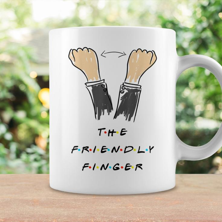 The Friendly Finger Ross Gesture Quote Coffee Mug Gifts ideas