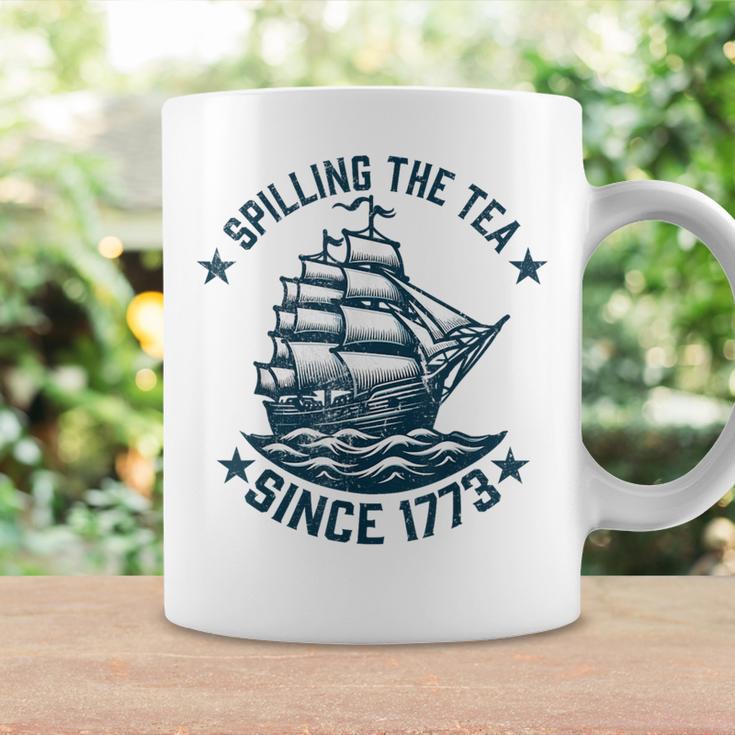 4Th Of July Spilling The Tea Since 1773 Independence Coffee Mug Gifts ideas