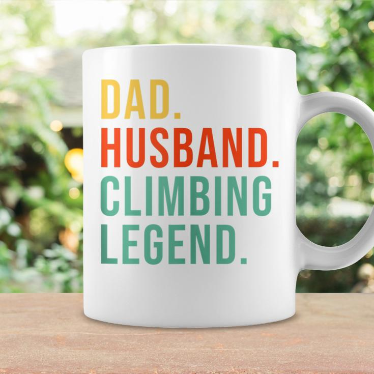 Climbing Dad Husband Legend Cool Father's Day Coffee Mug Gifts ideas
