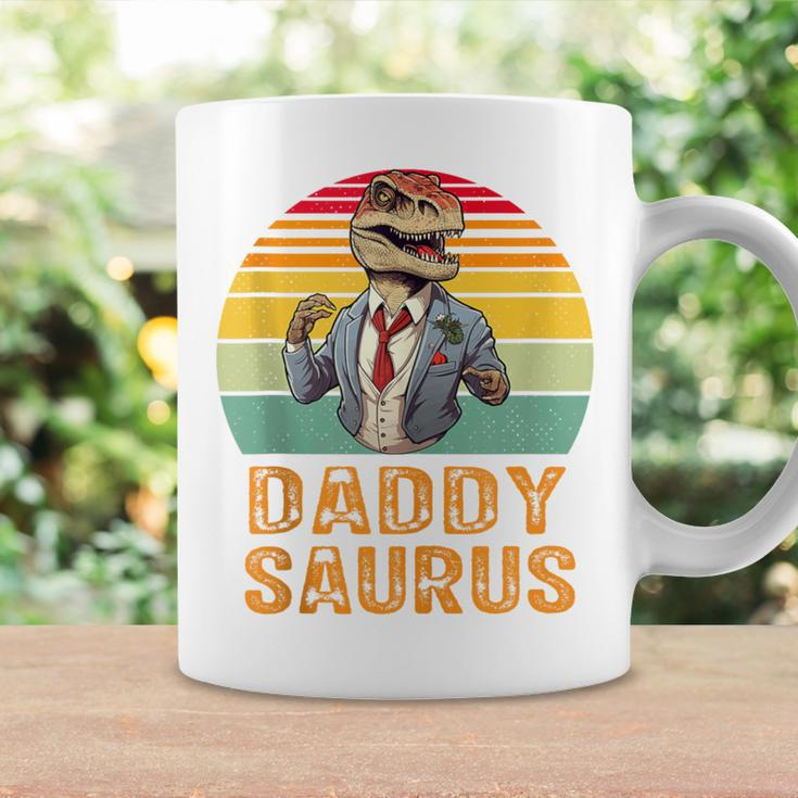 Daddy Saurus T-Rex Dinosaur Father's Day Family Saurus Coffee Mug Gifts ideas