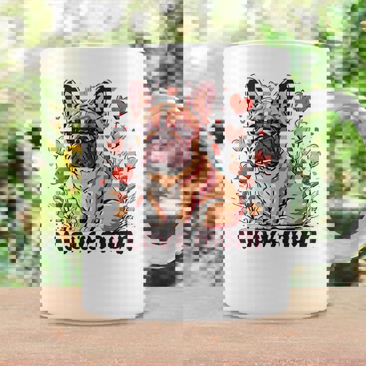 French Bulldog I Love Mom Dog Lovers Mother's Day 2024 Coffee Mug Gifts ideas