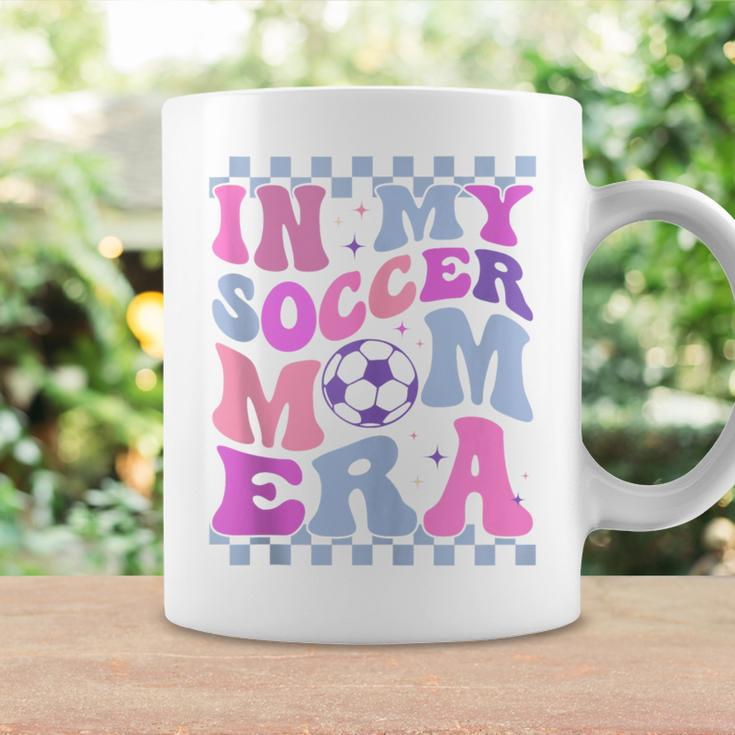 In My Soccer Mom Era Cute Retro Groovy Mother's Day Coffee Mug Gifts ideas
