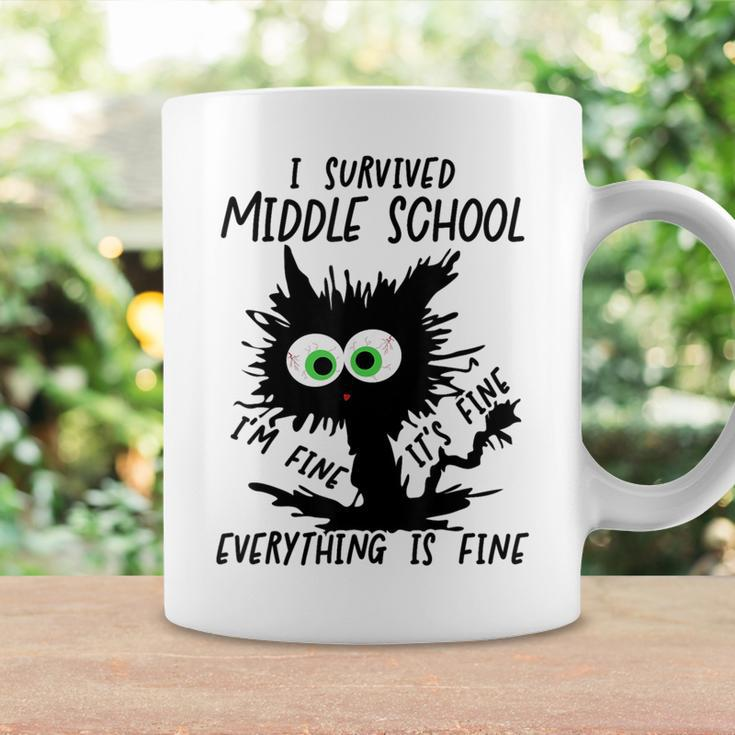 I Survived Middle School Grad 2024 Coffee Mug Gifts ideas