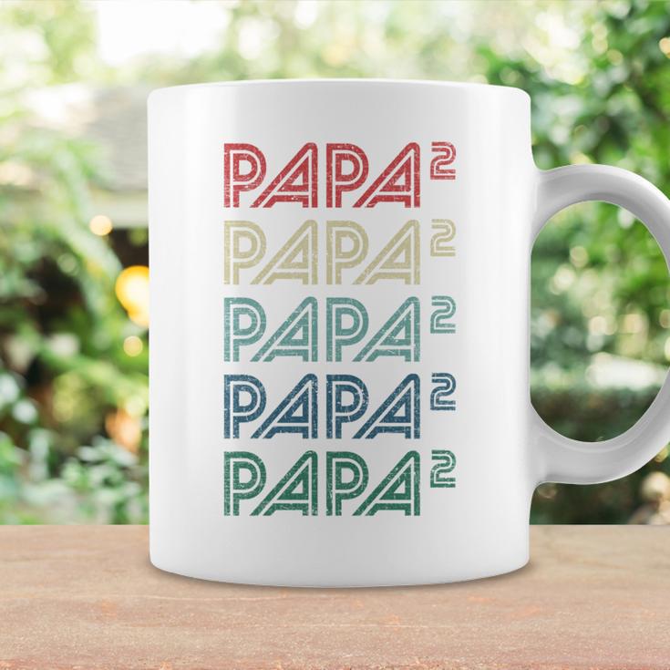 Für Papa Zur Geburt Zweites Kind Papa Hoch 2 Tassen Geschenkideen