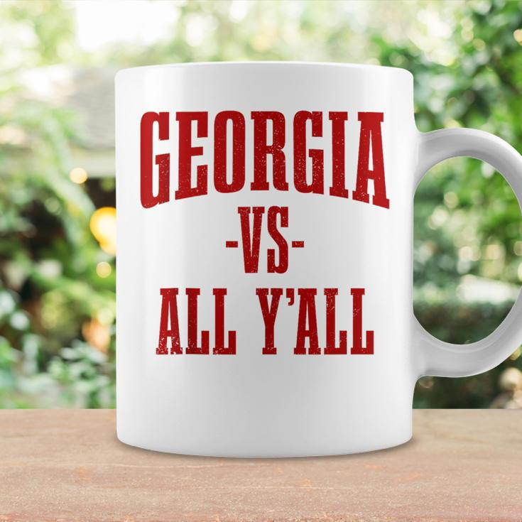 Georgia Vs All Y'all The Peach State Vintage Pride Coffee Mug Gifts ideas