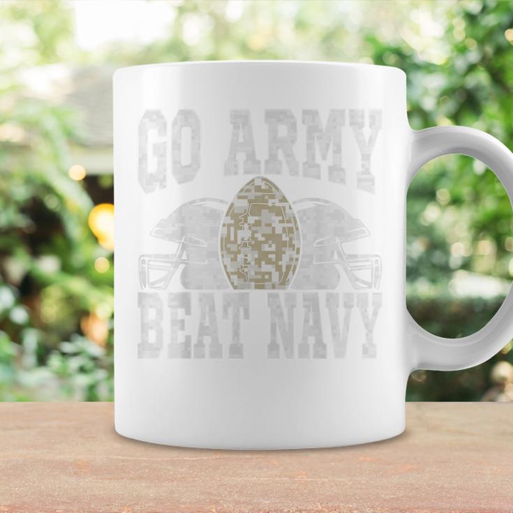 Go Army Beat Navy America's Football Game Day Camo Coffee Mug Gifts ideas