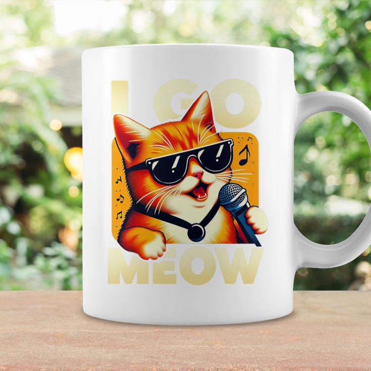 I Go Meow Singing Cat Meme Cat Lovers Cat Owner Coffee Mug Gifts ideas