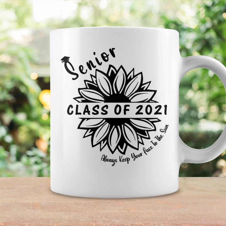 Graduate Senior Class 2021 Graduation Sunflower Lover Coffee Mug Gifts ideas