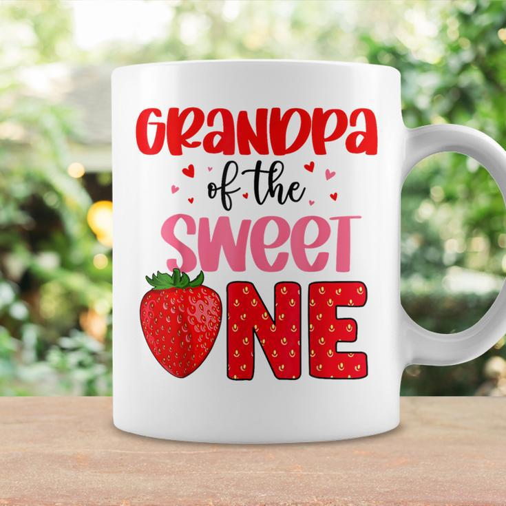 Grandpa Of The Sweet One Strawberry Birthday Family Party Coffee Mug Gifts ideas