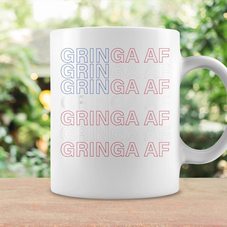 Gringa Af Patriotic For Chicanas Or New Citizens On July 4 Coffee Mug Gifts ideas