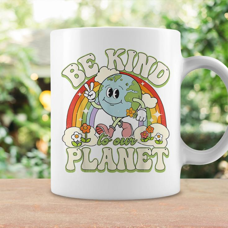 Groovy Earth Day Be Kind To Our Planet Retro Environmental Coffee Mug Gifts ideas