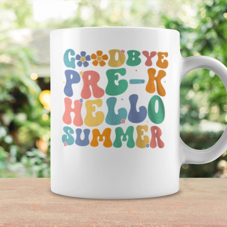 Groovy Goodbye Pre-K Hello Summer Last Day Of School Coffee Mug Gifts ideas