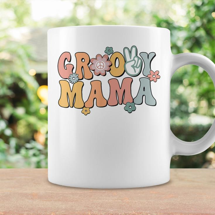 Groovy Mama Retro Mom Matching Family 1St Birthday Party Coffee Mug Gifts ideas