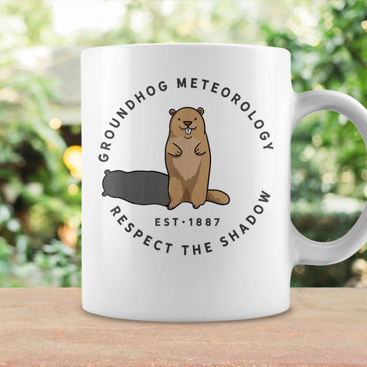 Groundhog Day Quote Respect The Shadow Meteorology Coffee Mug Gifts ideas