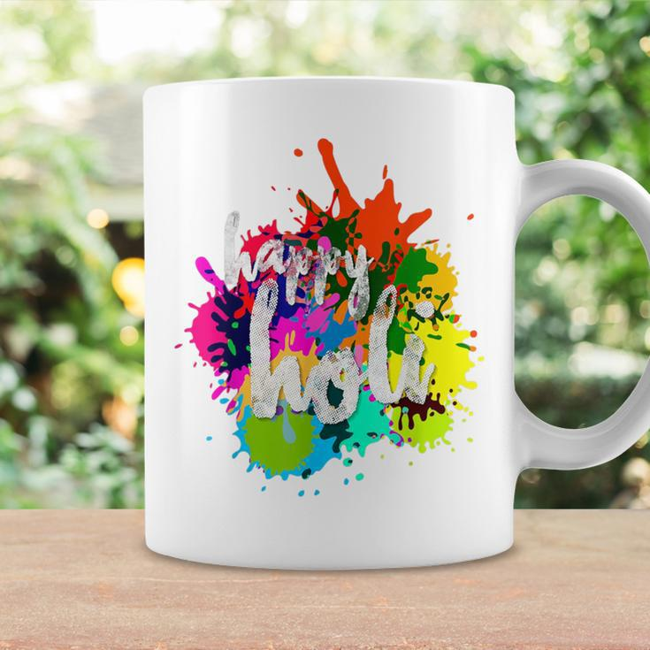 Happy Holi Indian Hindu Spring Festival Of Colors Coffee Mug Gifts ideas