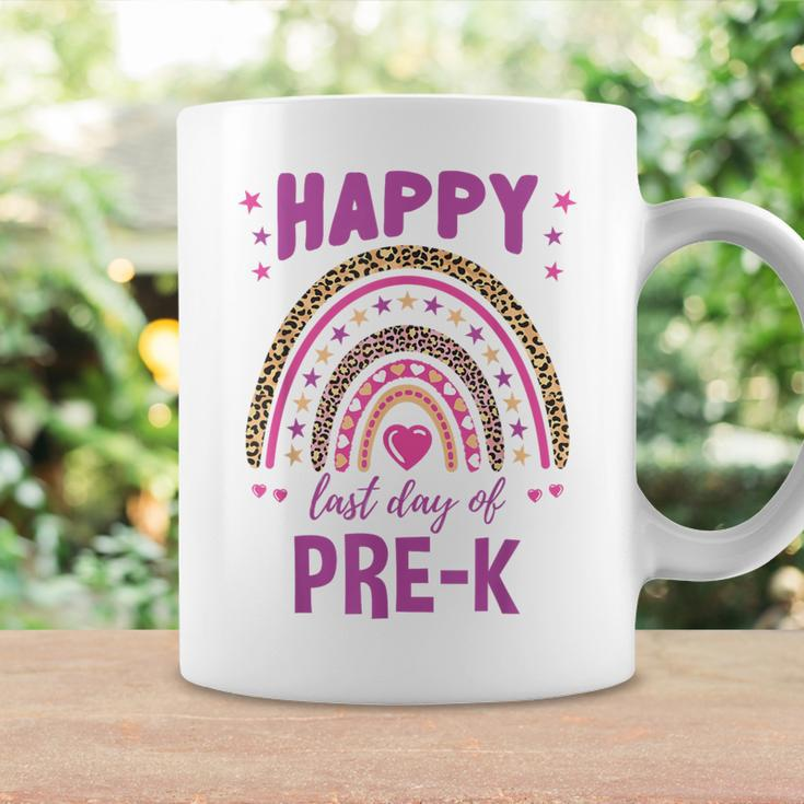 Happy Last Day Of Pre-K Leopard Rainbow Coffee Mug Gifts ideas