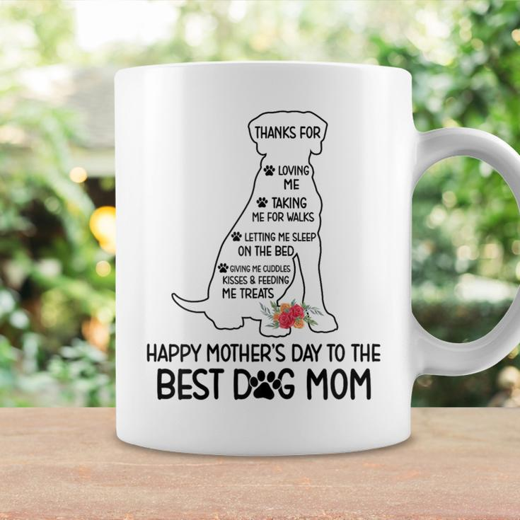 Happy Mother's Day To The Best Dog Mom Dog Lover Coffee Mug Gifts ideas