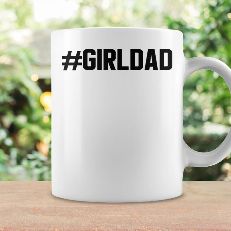 Hashtag Girl Dad Father's Day Coffee Mug Gifts ideas