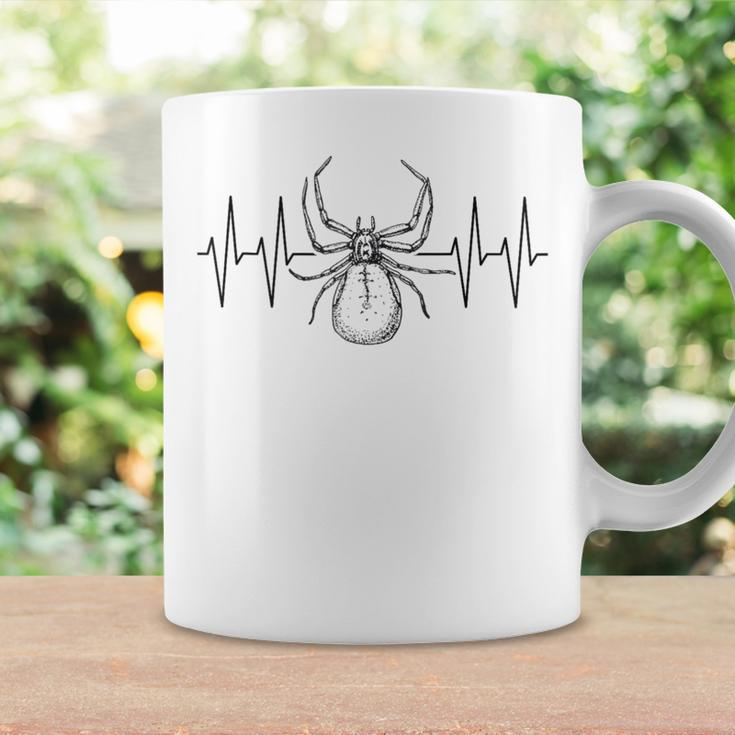 My Heart Beats For Big Creepy Crawlies Big Spider Heartline Coffee Mug Gifts ideas