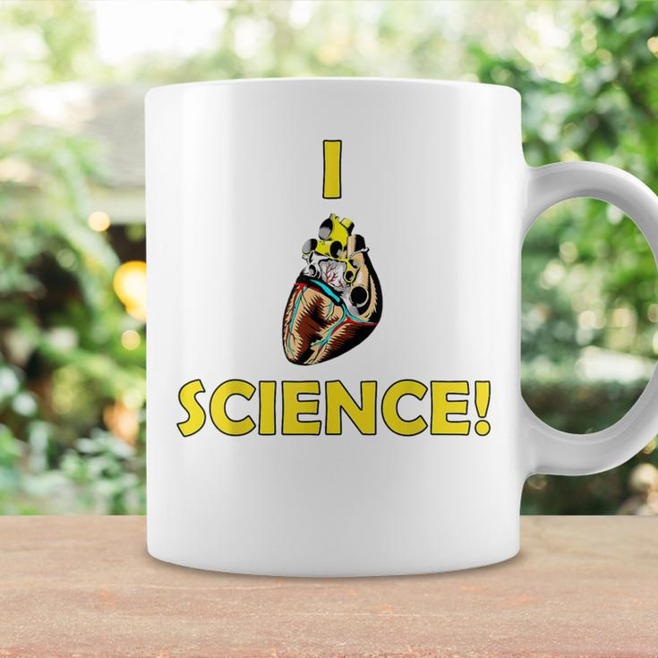I Heart Science Love Teacher Nerd Meme Human Coffee Mug Gifts ideas