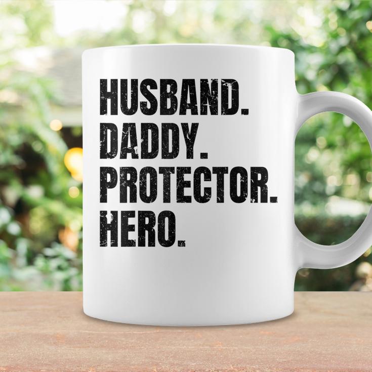 Herren Ehemann Papa Protector Hero Besterateratertag Tassen Geschenkideen