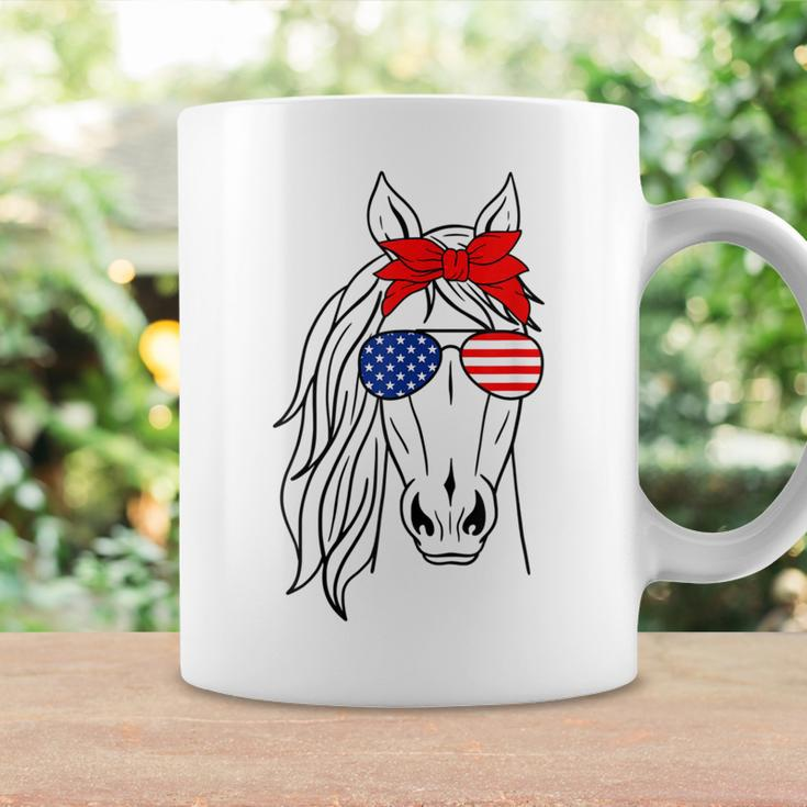 Horse 4Th Of July Bandana For Horseback Riding Horse Lover Coffee Mug Gifts ideas