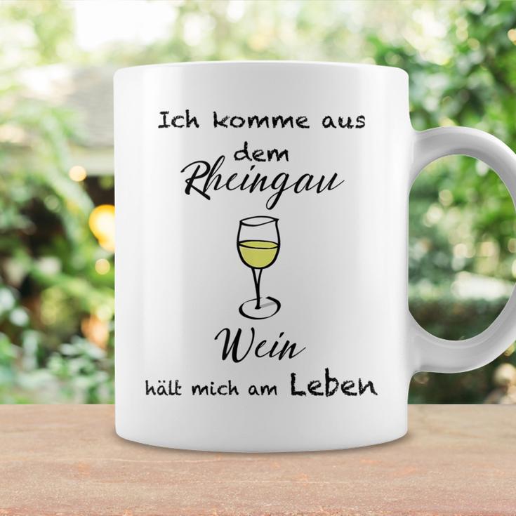 Ich Komme Aus Dem Rheingau Wein Halten Mich Am Leben Tassen Geschenkideen