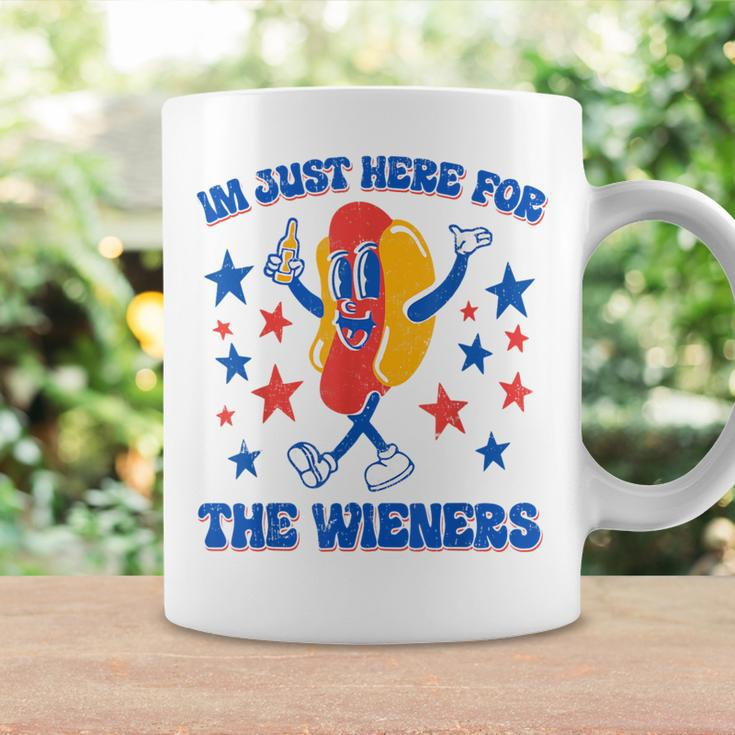 I'm Just Here For The Wieners 4Th Of July Hot-Dog Coffee Mug Gifts ideas