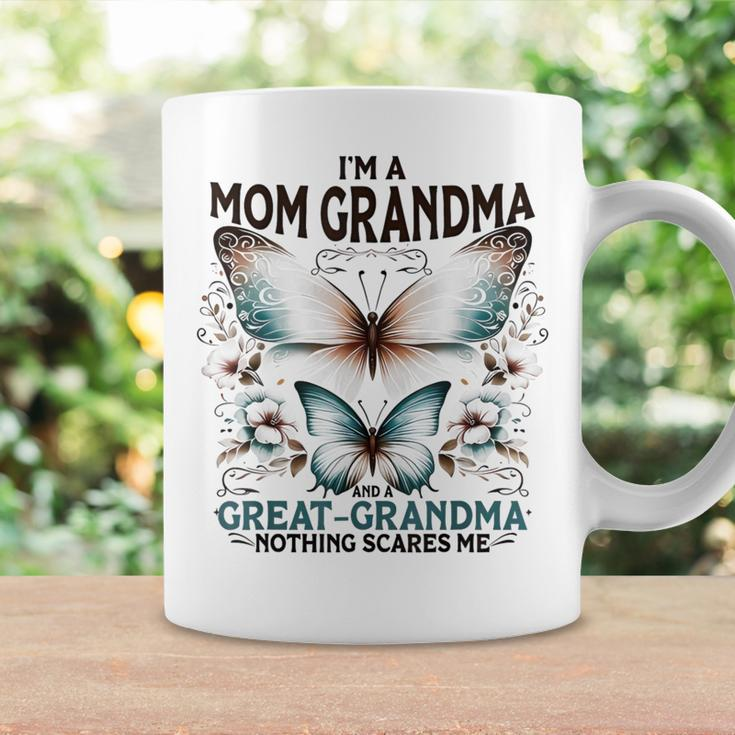 I'm A Mom Grandma And A Great Grandma Butterfly Mother's Day Coffee Mug Gifts ideas