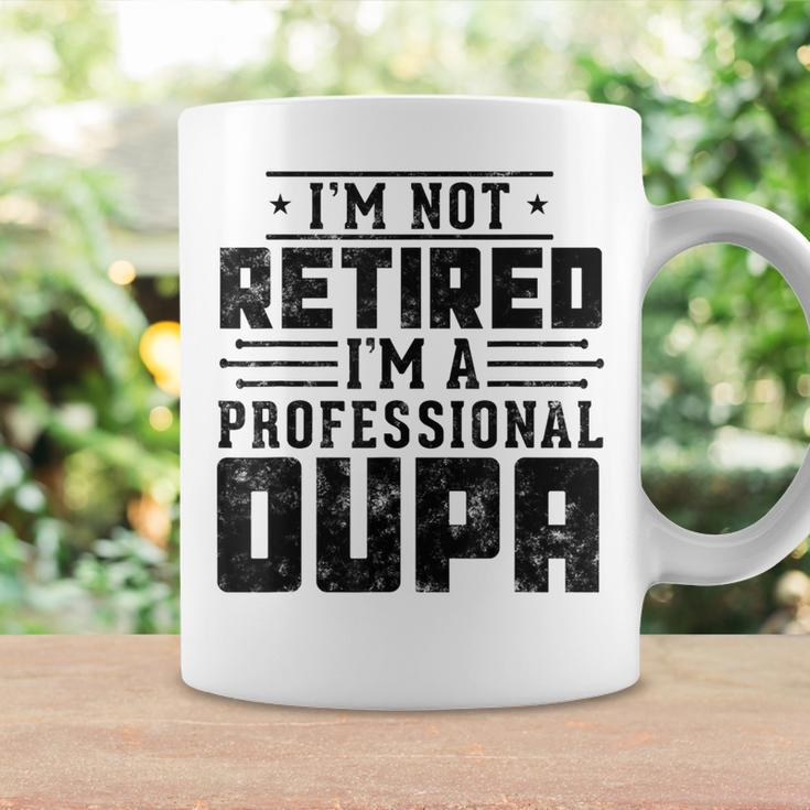 I'm Not Retired I'm A Professional Oupa For Fathers Day Coffee Mug Gifts ideas