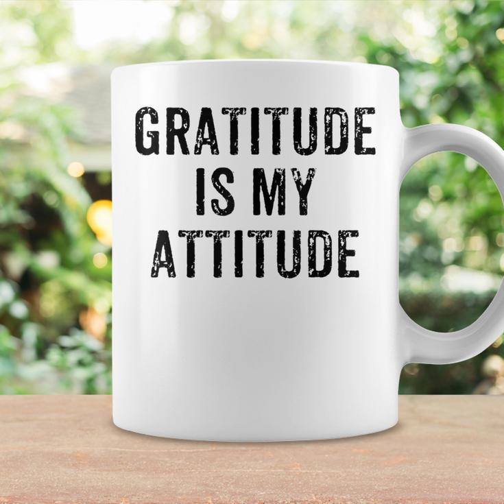 Inspirational Positive Motivational Gratitude Is My Attitude Coffee Mug Gifts ideas